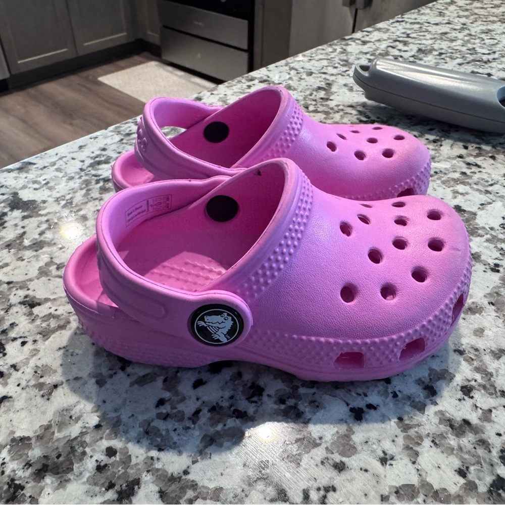 Kids Pink Clogs